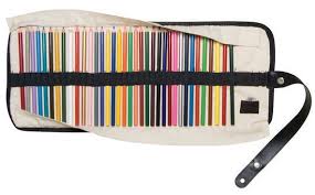 Heritage Arts Roll Up Pencil Storage Case Organizer Roll Up Pencil Case Pencil Case Colored Pencil Case