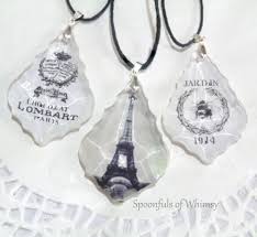 The largest selection of chandelier crystal prisms in the us. How To Make A Reverse Decoupaged Chandelier Crystal Pendant Color Me Thrifty