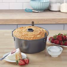 Check spelling or type a new query. Amazon Com Chicago Metallic Professional 2 Piece 9 5 Inch Angel Food Cake Pan With Feet 9 5 X 4 Kitchen Dining