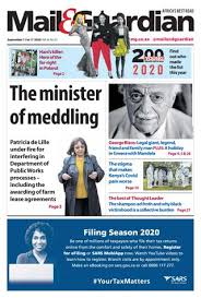 Send request to update contact information to electronic@gcis.gov.za. Get Your Digital Copy Of Mail Guardian September 11 2020 Issue