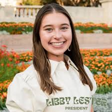 EXEC SPOTLIGHT: Kicking off our 2023 Exec Board spotlights with our  fearless leader, Libby Lester! Libby is a senior Corporate Communication  major from Southlake, Texas and currently serves as UPC President. 🌼