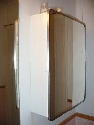 This is a bathroom cabinet that comes with a mirror on the side of the door. Bathroom Cabinet Wikipedia