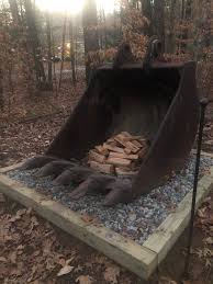 Garden tractors tire and rims $10 (elkton mn). My Dad S New Fire Pit Is A 60 Inch Excavating Bucket Mildlyinteresting