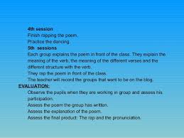 How other people have used this lesson. Rap A Poem Programming