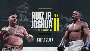 May 20, 2021 · le jugement qui contraint tyson fury à un troisième combat contre deontay wilder est en train de réorganiser le programme de cet été chez les poids lourds. Boxe Andy Ruiz Vs Anthony Joshua 2 Le Combat De L Annee
