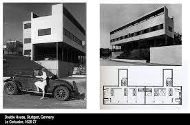 Double House Stuttgart Germany Le Corbusier 1926 Double House Le Corbusier Corbusier