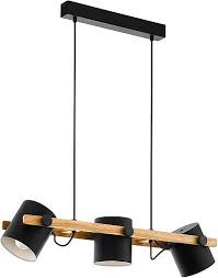 Eglo Pendelleuchte Hornwood Kaufen Baur Pendelleuchte Hangeleuchte Holz Stahl