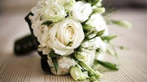 True love gift wedding bouquet, white bouquet for bride bridesmaids with diamond soft ribbons artificial rose bridal holding flowers for wedding, party and church 4.6 out of 5 stars 1,430 $10.99 $ 10. Wallpaper White Photography Green Rose Wedding Petal Land Plant Flowering Plant Close Up Floristry Ceremony Flower Bouquet Flower Arranging Floral Design Cut Flowers Centrepiece 1920x1080 Wallhaven 604518 Hd Wallpapers Wallhere