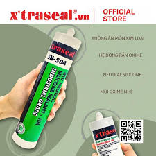 Keo silicone chống thấm ngoài trời Xtraseal SN-504 300ml trung tính Chính  Hãng - Xtraseal Vietnam - Đại lý phân phối chính hãng keo silicone chịu  nhiệt.