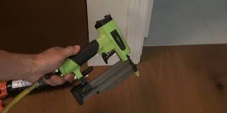 So be careful about it. How To Nail Baseboard With A Nail Gun