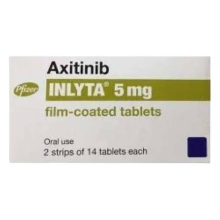 Inlyta 5Mg Strip Of 14 Tablets