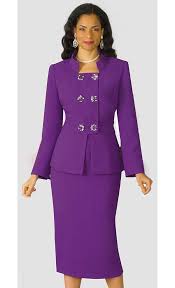 Purple Sizes 8 24 Womens Dress Suits Long Skirt Outfits Suits For Women