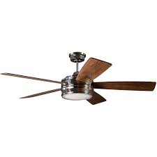 Progress ceiling fan without light in white finish. Craftmade Braxton Polished Nickel Ceiling Fan With Led Light Brx52pln5 Bellacor