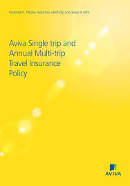 Multitrip.com has won many 'best travel insurance company' awards in the uk. Aviva Single Trip And Annual Multi Trip Travel Insurance Policy