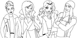 Download and print these descendants coloring pages for free. Descendants Coloring Pages Characters Xcolorings Com