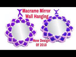 مرايه ٢ Macrame Mirror Macrame Diy Mirror Wall