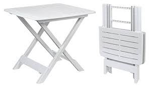 Preise vergleichen und bequem online bestellen! á… Klapptisch Tevere In Weiss 80x72x70 Cm Garten Oder Campingtisch Ideal Als Beistelltisch Klapptisch Kaufen De