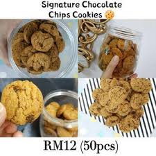 3/4 cawan gula perang (3/4 cup brown sugar). Biskut Coklat Chip Food Drinks Carousell Malaysia