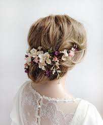 Floral Bridal Hair Piece Hair Pieces For Wedding Floral Headpiece Wedding Brid In 2020 Bridal Floral Headpiece Rose Gold Wedding Headpiece Bridal Hair Pieces Flower