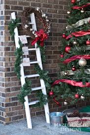 Diy Decorative Ladder Tutorial Christmas Crafts Diy Christmas Projects Diy Outdoor Christmas Decorations
