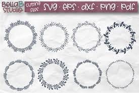 Download Laurel Wreath Svg Wreath Svg Circle Wreath Monogram Svg 277225 Svgs Design Bundles