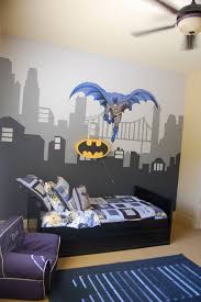 Pin By Orlando Mommy On Kids Rooms Batman Room Superhero Theme Bedroom Batman Themed Bedroom
