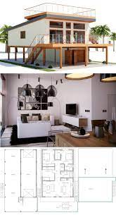 It fits well onto suburban or urban lots. 35 Raised Coastal House Plans Ideas Beach House Plans Coastal House Plans House Plans