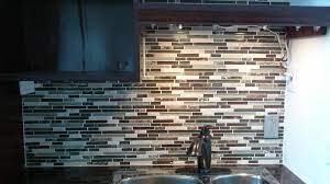 Tiling A Kitchen Backsplash Over Existing Tile Handy Gal Tools Projects Breaks Down This Project Http Tile Backsplash Lifeproof Vinyl Flooring Backsplash