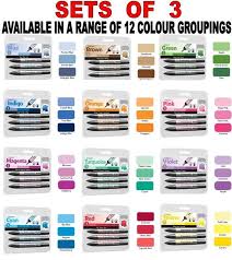 Letraset Promarker Colour Blend Set 3 Markers Whole Range 12