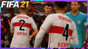 Fifa 21 Vfb Stuttgart Vs Bayern Munich Bundesliga At Mercedes Benz Arena Youtube