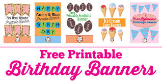 Check spelling or type a new query. Free Printable Birthday Banner Ideas Mandy S Party Printables