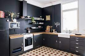 Start right here, with our 101 guide! 30 Black Rooms That Are Pitch Perfect Kitchen Inspirations Kitchen Decor Apartment Black Kitchen Cabinets