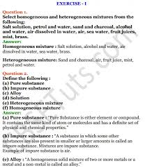 Selina Concise Chemistry Class 6 Icse Solutions Chapter 5 Pure Substances And Mixtures Separation Of Mixtures C Chemistry Class Chemistry Book Pdf Chemistry