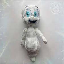 Amigurumi Casper Hayalet Tarifi Hayaletler Orgu Projeleri Amigurumi Oyuncak Bebek