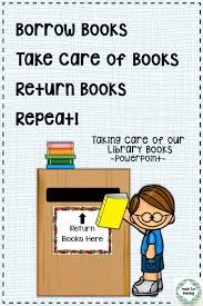 Library Book Care For Back To School Orientation With Google Slides Option Library Lesson Plans Book Care Kindergarten Library