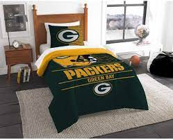 Get the coziest sleep of your life nestled under our fluffy down or down alternative comforters. Nfl Green Bay Packers Draft Twin Bettwasche Troster Set Amazon De Kuche Haushalt Wohnen