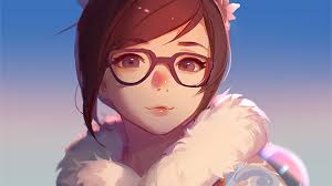 The great collection of overwatch 1920x1080 wallpaper for desktop, laptop and mobiles. Bc42 Mei Overwatch Game Art Illustration Cute Wallpaper