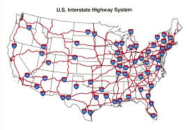 U S Interstate Highway Map Road Trip With Kids Travel With Kids Cross Country Road Trip