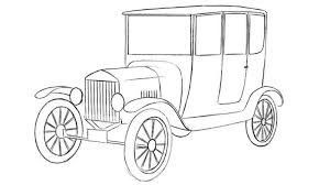 As is well known creative activities play an important role. Ford Model T Coloring Page Coloringpagez Com