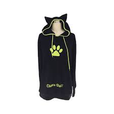 Own This Perfect Hoodie And You Will Rule The Night Attached Hood With Ear Cats Front Split Kangaroo Pocket Thumbholes Cat Hoodie Ladybug Outfits Noir Outfit