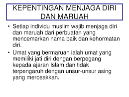 Tanpa harus dimarahi terlebih dahulu anak dengan. Adab Menjaga Maruah Diri Ppt Download