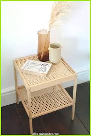 Kreative Und Grossartige Nachttisch Aus Rattan Ikea Hack Diy Mobel Schlafzimmer Ikea Nachttisch Ikea