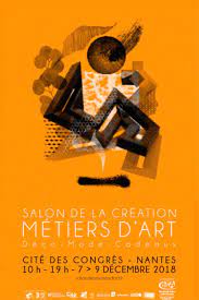 Mobilier design, marqueterie de paille. Salon Des Metiers D Art