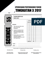 Soalan percubaan sains pt3 2018 + skema jawapan. Percubaan Pt3 2016 Kedah Sains Skema