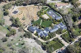 Kim Kardashian Constructs Lil Hidden Hills In Backyard Of Her Sprawling Calabasas Mansion Daily Mail Online