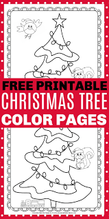 The best free, printable christmas coloring pages! Christmas Tree Coloring Pages Laptrinhx News
