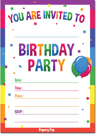 Send exciting birthday invitation messages and cards to your friends and family to make the most of this special day! Party Invitation Card Off 66 Online Shopping Site For Fashion Lifestyle