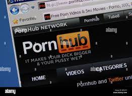 pornhub online porn video website Stock Photo - Alamy