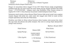 Pahami pengertian hibah, hukum mengenai hibah, dan cara membuat surat hibah untuk menghindari tuntutan di waktu yang akan datang. Contoh Surat Hibah Tanah 2019 Kumpulan Contoh Surat Lengkap Cute766