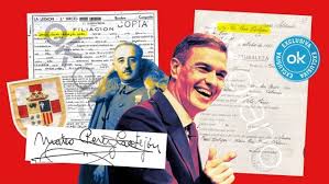 El abuelo materno de Pedro Sánchez desertó del ejército de la República, se  pasó al de Franco y fue condecorado